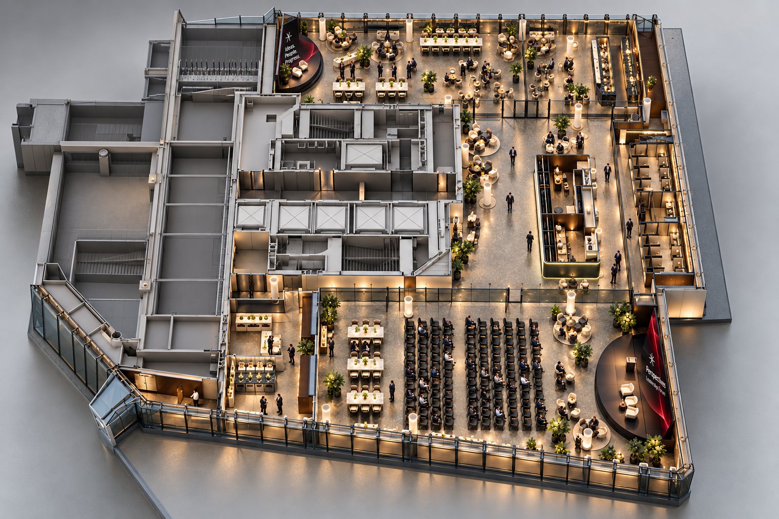 Floor overview, visualisation