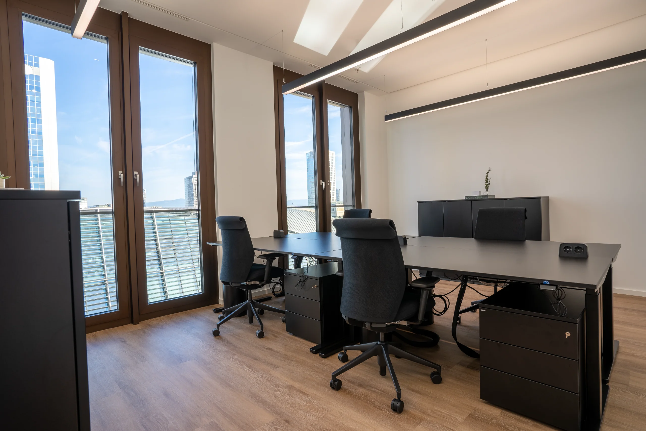 Dedicated desk in the SPARK shared workspace