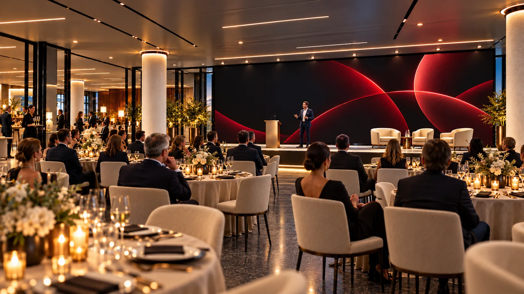Gala setting at SPARK FOUR