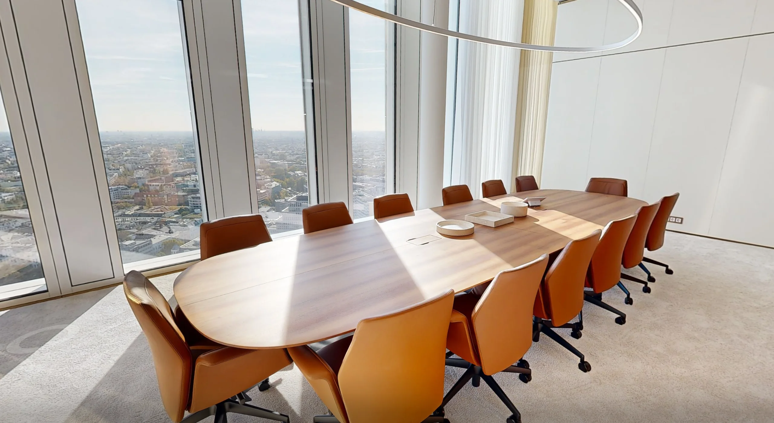 The private boardroom with secure AV