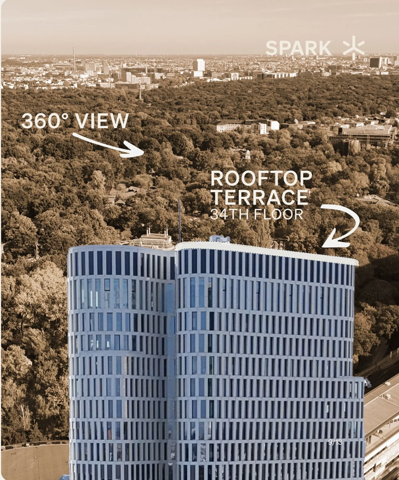 Summer rooftop party