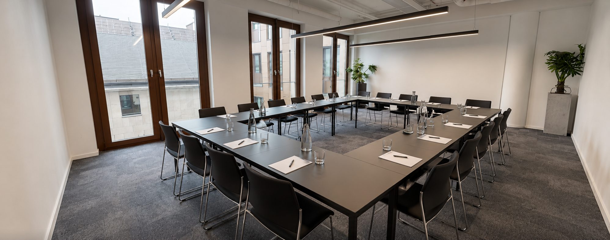 Strategy workshop room